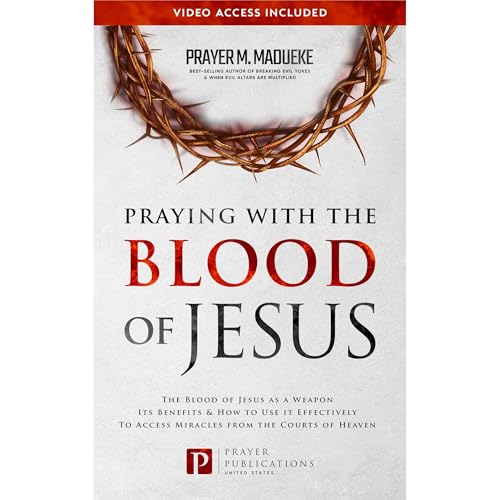 Praying with The Blood of Jesus Audiolibro Por Prayer M. Madueke arte de portada