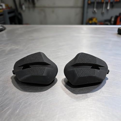 Almohadilla de talón de repuesto para zapatos de ciclismo de carretera, plástico ligero, para RC900/RC901/RC902/RC903, negro (A-RC900/901 S)