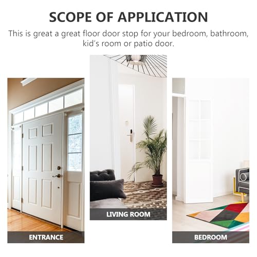 Cale de porte en fer pour la sécurité des bébés à la maison