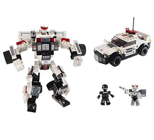 KRE-O Transformers Prowl Police Car with 2 Kreon Figures - 149 Pieces