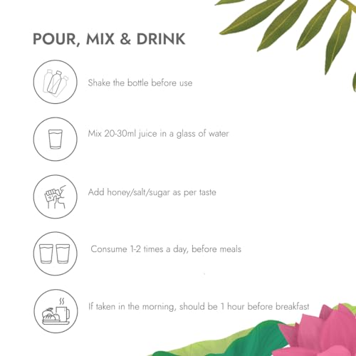 Kapiva Wild Amla Juice 1L | Suitable for healthy Hair & Skin | Detox juice for weight loss | Natural Source of Vitamin C | Organic & Natural Juice Made With Cold Pressed Amla... - Image 3