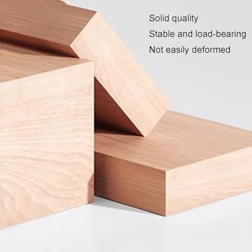 Genérico Estante de Pared para Herramientas, Taladro, Juego de Llaves, Organizador de Tablero Perforado Blanco - Paneles de exhibición de Madera Maciza montados en la Pared para Manualidades y Cocina