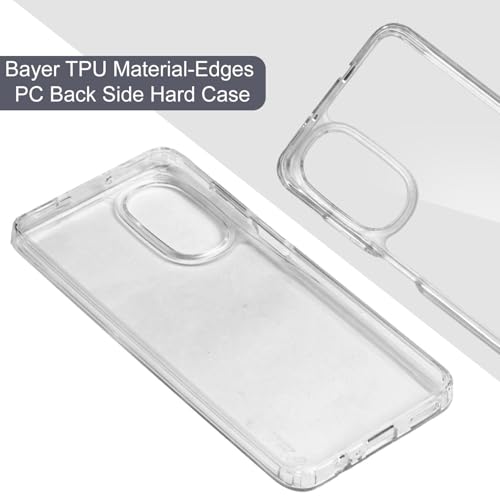 Image of SPRIG Compatible with Moto G52 FusionCrystal Back Cover Drop Tested Shock Proof Mobile Case for Men, Women, Boys and Girls with Camera Protection (Transparent)
