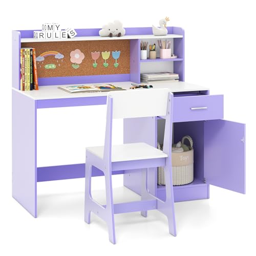 Costzon Kids Desk and Chair Set