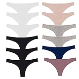 Toocool - Stock 12 Pezzi Slip Donna Tanga Brasiliana Elasticizzato Cotone Nuovo 534-12 [S/M,Multicolor 2]