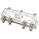 Derivador de 6 vías para señal de TV de Satélite o Terrestre.