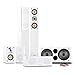 Produktbild auna Linie-501-WH 5.1 Heimkinosystem Soundsystem Lautsprechersystem 600W RMS (2 Standlautsprecher 280W, 2 Regallautsprecher 100W passiv, Centerlautsprecher 120W passiv, Aktiv-Subwoofer 500W) Weiß
