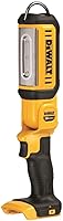 DEWALT DCL050 20V MAX LED Work Light - 1000 Lumen Pivoting Head, Rechargeable Jobsite Flashlight, Hanging Hook (Bare Tool)