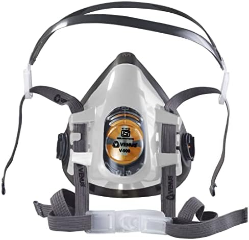 Half Face Chemical Facepiece Reusable Half Face Respirator Anti Industrial Construction Dust Gas Mask 6200 7500 7502 Half Face Mask Gas Respirator