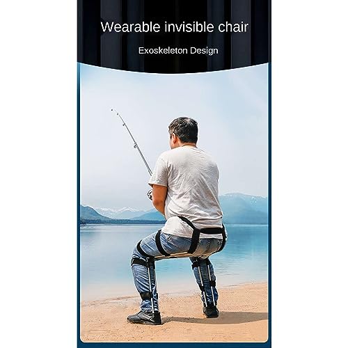Chaise sans chaise ergonomique portable tabouret de pêche léger