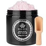 Himalayan Salt Body Scrub, Pure Naturals Organic Argan Oil Handmade Body Scrub with Organic...