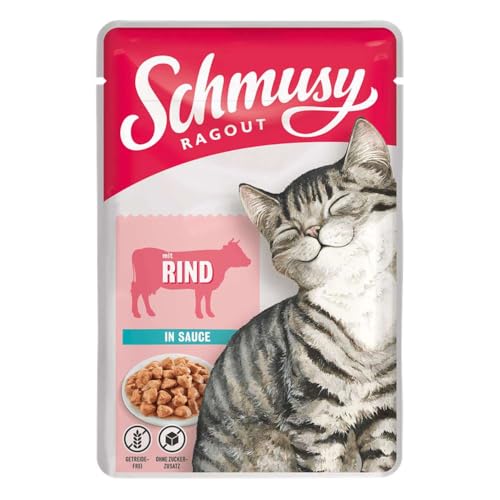 Produktbild von Schmusy Ragout mit Rind in Sauce - 22 x 100 g