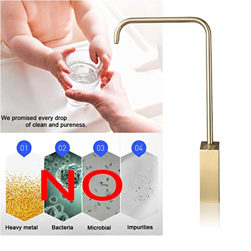 Robinet d'eau filtrée blanc éliminant les impuretés dans votre cuisine - 4