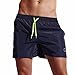 Produktbild Malloom® Herren Shorts Badehose Quick Dry Beach Surfing Laufen Schwimmen Watershort Herren Herren Shorts Home Pants Sleek Strand Shorts Slim Pants Shorts (XL, Navy)