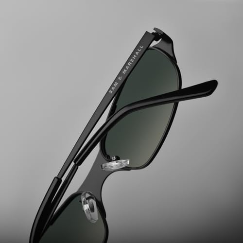 Image of SAM AND MARSHALL BENEDICT Sunglasses I 400UV Protection I Rectangular Sunglass I Men & Women