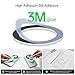 pzoz A/B Dual-Sided (1 Set) Magnetic Ring Sticker for MagSafe iPhone 16 Holder Phone Case Suction Cup Wireless Charger Car Mount Bathroom Kitchen, for iPhone 15 14 13 12 Pro Max, Samsung (White)