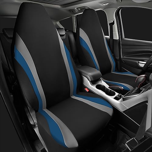 Image of CAR PASS Line Rider Neoprene Waterproof Car Seat Cover Full Set Universal Fit