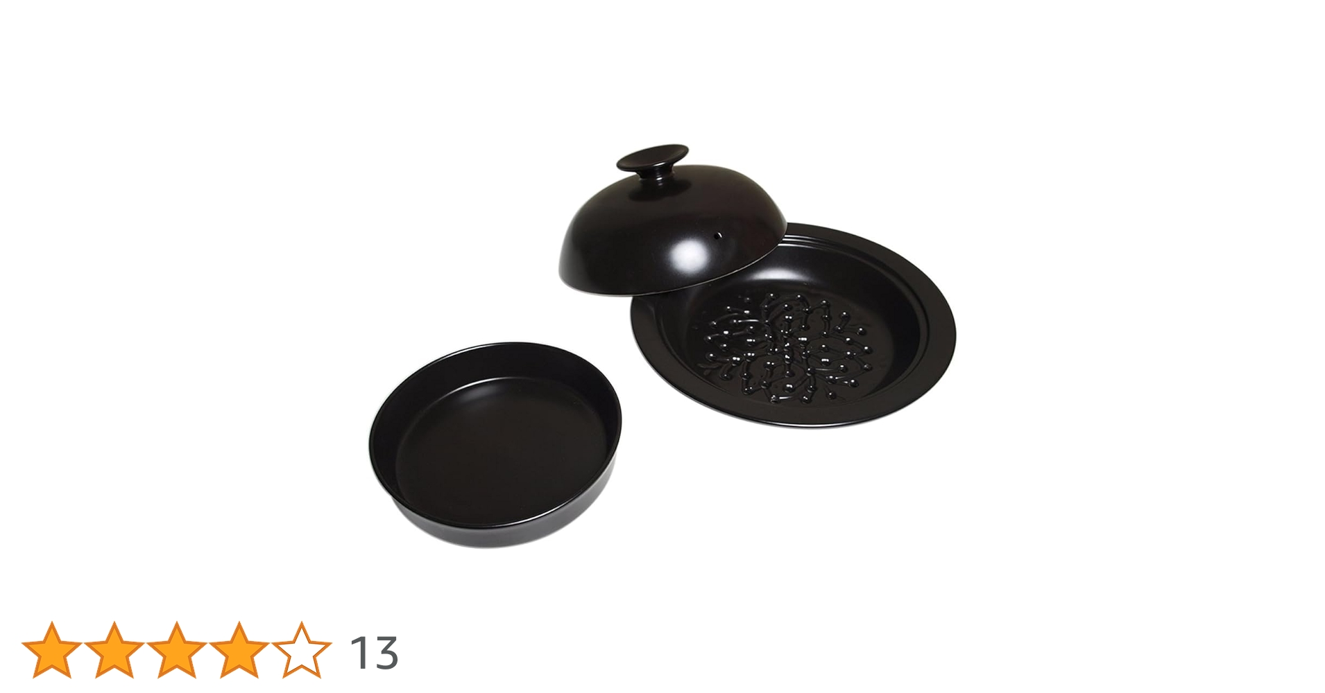 Amazon | 美濃焼の蒸し器 スリッシュ 蒸し煮タイプ 受け皿深さ約3.5cm