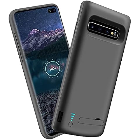 SITONG Battery Case for Samsung Galaxy S10+ Plus, 6000mAh Rechargeable Extended Battery Charging Charger Case, Add 1.5x Extra Juice (6.4 inch for Galaxy S10+) Cover