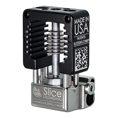 Industrial Grade Mosquito Hotend by Slice Engineering | Best Professional 3D Printer Upgrade | Eliminate Heat Creep | Print PEEK & PC | Bimetallic Heat Break | Stops Clogging | Improve Resolution Cover