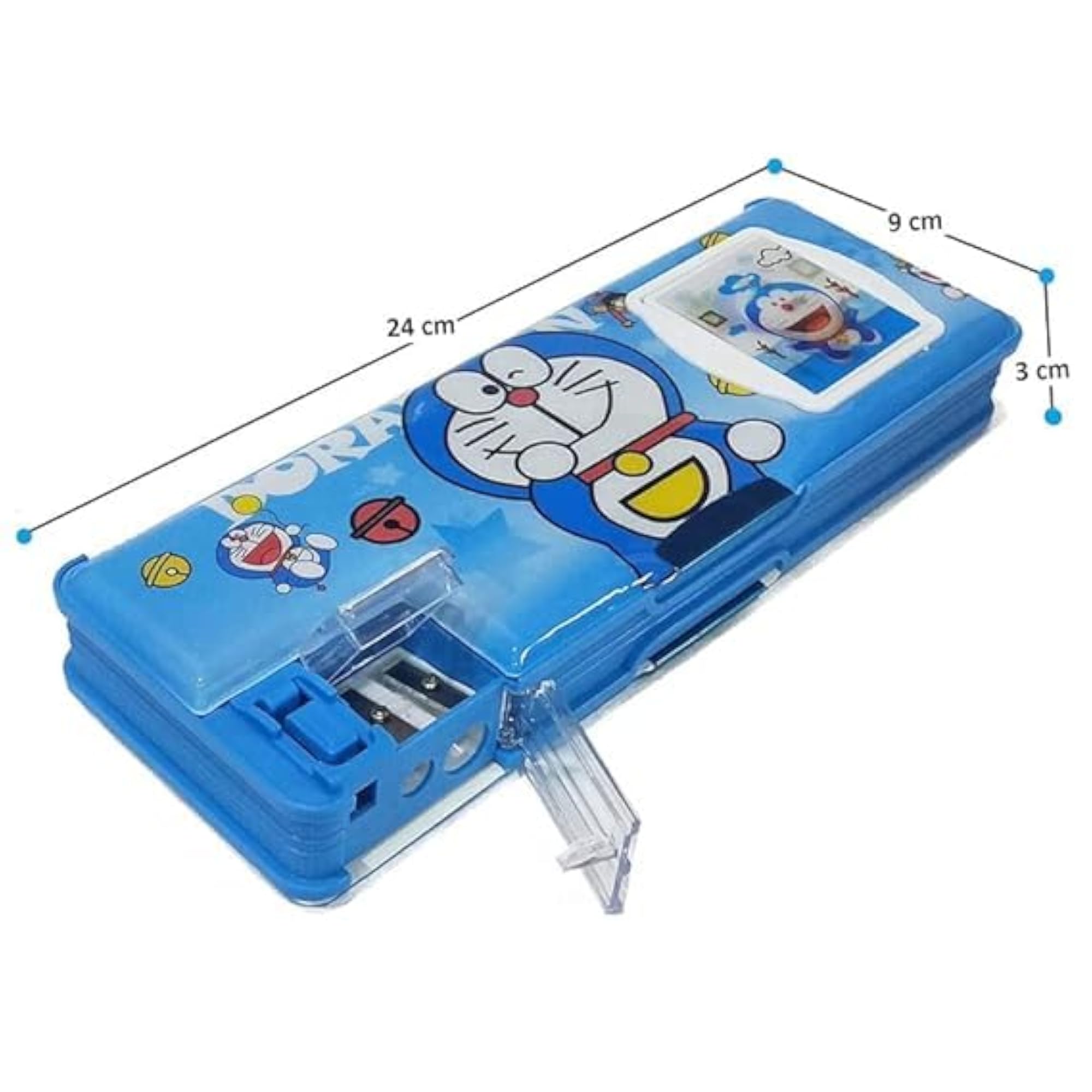 Multipurpose Magnetic Pencil Box with Calculator, Kids' Storage