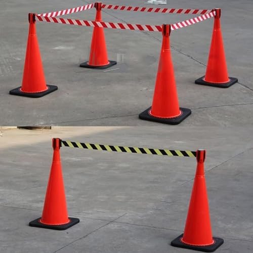 Barrière de sécurité télescopique pour parking cône de signalisation extensible