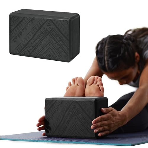 Image of Gaiam Yoga Block - Supportive Latex-Free Eva Foam - Soft Non-Slip Surface with Beveled Edges for Yoga, Pilates, Meditation
