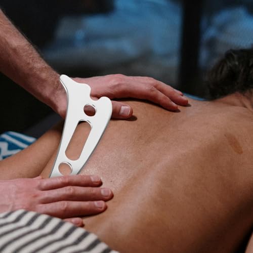 Gua Sha en acier inoxydable contre les raideurs du dos et les tensions du corps entier - 6