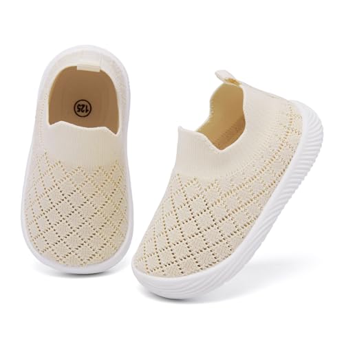 Image of MORENDL Baby Toddler Walking Socks Non-Slip Breathable Unisex Casual Sneakers