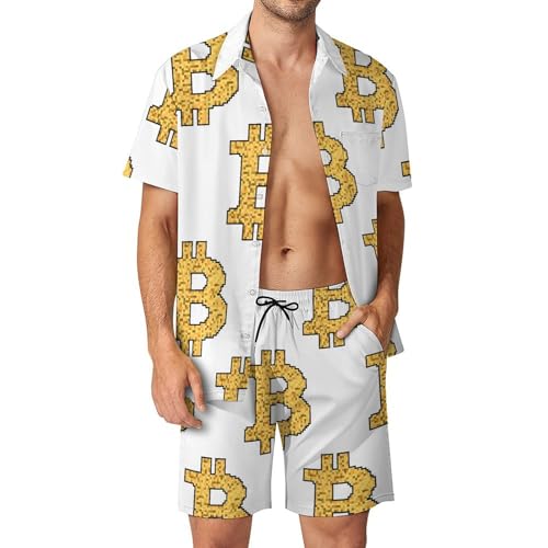 Ensemble short homme boutonné poches pour un look d'été soigné