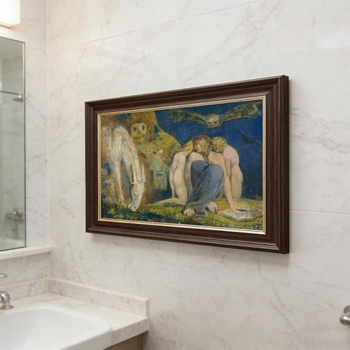 Impression sur toile tableau William Blake pour mur vide bureau - 5
