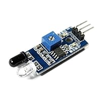 Hindernisdetektor, IR-Annäherungssensor zur optischen Hinderniserkennung mit digitalem Ausgang für z.B. Arduino, Raspberry Pi