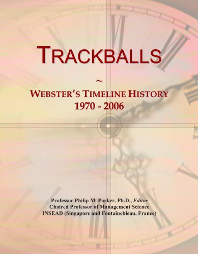 Preisvergleich Produktbild Trackballs: Webster's Timeline History, 1970 - 2006