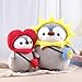 ANBOOR 25 cm Amor pingüino peluche Imagen de ANBOOR 25 cm Amor pingüino peluche