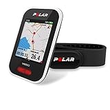 Polar V650 HR Ciclocomputer 2.8” con GPS Integrato e Fascia Cardio H10, Unisex - Adulto, Bianco, Taglia Unica