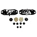 TRQ Tailgate Repair Kit Compatible with 2014-2015 Chevrolet Silverado 1500 2015 Silverado 2500 HD Silverado 3500 HD GMC Sierra 1500 Sierra 2500 HD Sierra 3500 HD