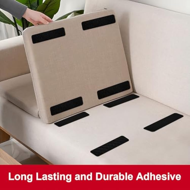 1x4 inch Hook and Loop Strips with Adhesive, Nylon Heavy Duty Hook and Loop Tape, Excellent Grip, Non-Adhesive, Interlocking Tape,for Sewing, Crafting,DIY,Wall Adhesive Strips - 18 Sets