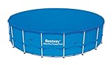 Cobertor para piscina estructura metálica ø 549 cm