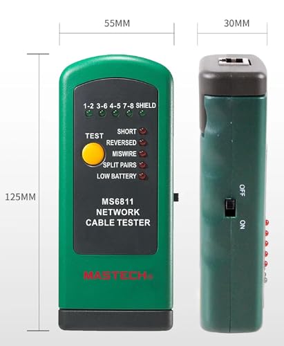 Testeur de ligne MS6811 pour diagnostiquer un câble réseau défaillant - 3