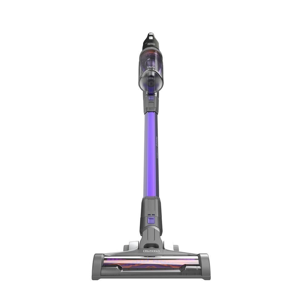 Black+Decker BHFEV362DP-QW Aspirador de Escoba 4en1 Power Series Extreme Especial para Mascotas con batería Externa 36V 2Ah.3 velocidades y 78min de autonomía.