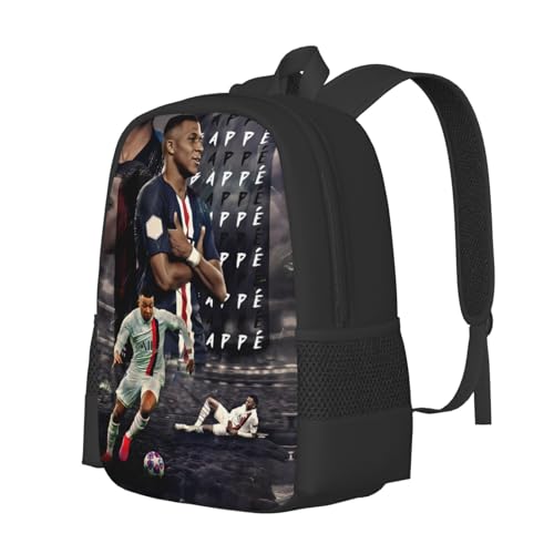 #10 Mbappe #7 Adult Simplicity Backpacks Bag Laptop Bag Bookbag Backpack 16.5 Inch For Daily2