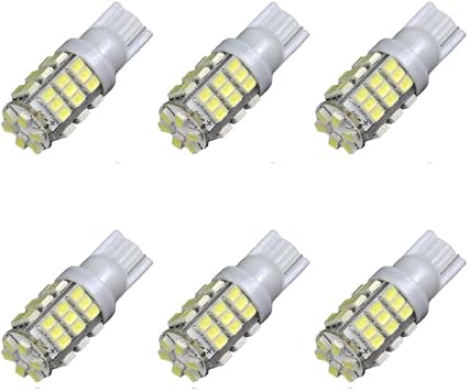 Britelites 6x T10 42-SMD LED White Car RV Camper Trailer Backup Reverse Lights Bulb 906 579 901 904 908 909 912 914 915 916 917 918 920 921 922 923 926 927 928 939