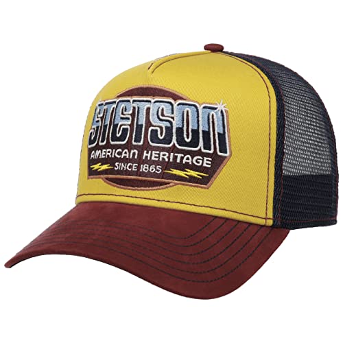 Stetson New Master Trucker Cap Men Yellow One Size #TOP30