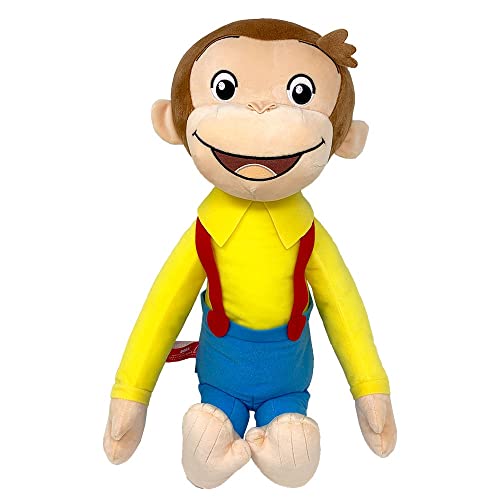 おさるのジョージ メガジャンボ サスペンダー ぬいぐるみ 55㎝
