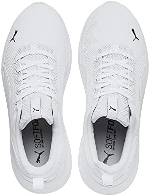PUMA Unisex Yetişkin Anzarun Lite Spor Ayakkabı, Puma White-Puma White, 44.5 EU - Görsel 6