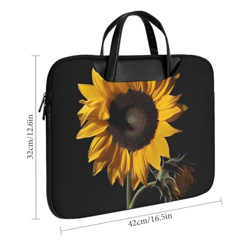 Bolso Portátil de 17 Pulgadas Impermeable Negro miniatura 3