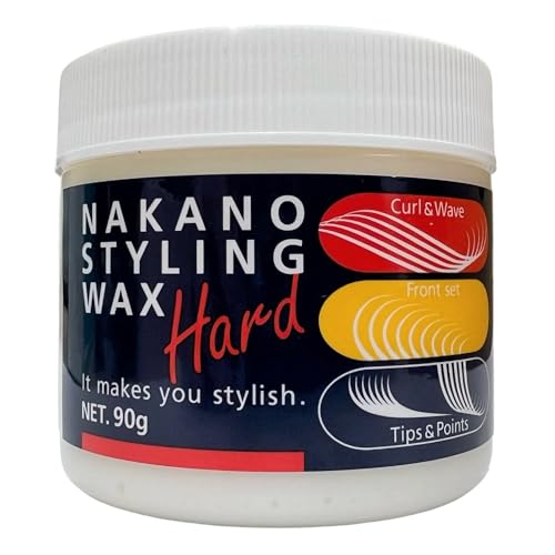 NAKANO Style Wax Hard 90g votre coiffure impeccable du bureau aux sorties