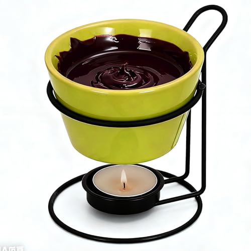 TQEBWUS Fondue au fromage | pour faire fondre et garder au chaud - Gobelet pour faire fondre le chocolat | Pour soirées romantiques fêtes Noël famille café maison cuisine