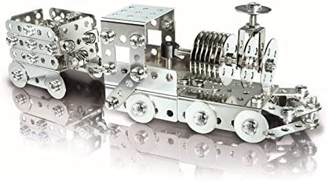 Eitech Basic Series Train w/Signal-180+ Pcs. Construction Set and Educational Toy - Intro to Engineering and STEM Learning