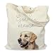 KGHYT Golden Mama Tote Bag – Cute Golden Retriever Dog Lover Canvas Bag, Reusable Shopping Shoulder Bag for Women, Pet Mom Gift, Everyday Grocery & Travel Tote.019